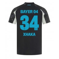 Bayer Leverkusen Granit Xhaka #34 Tredjedrakt 2024-25 Kortermet